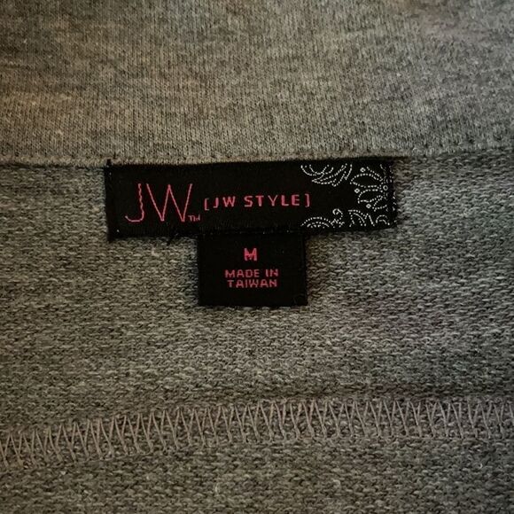 NWT JW Collection Women’s Zip Up Size M - Picture 6 of 7